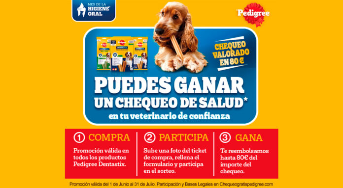 Gana un chequeo de salud de Pedigree Gana un chequeo de salud de Pedigree