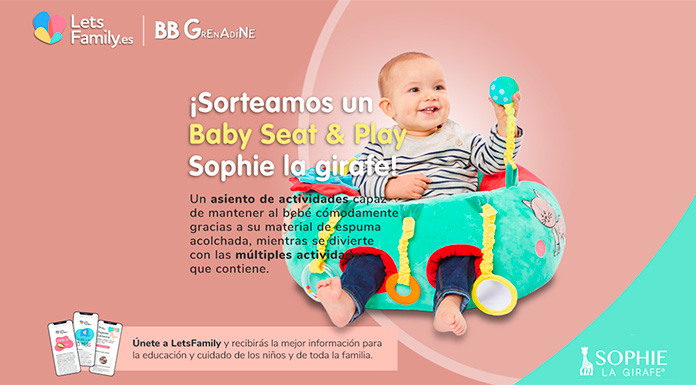 Lets Family sortea un Baby Seat & Play Sophie la girafe