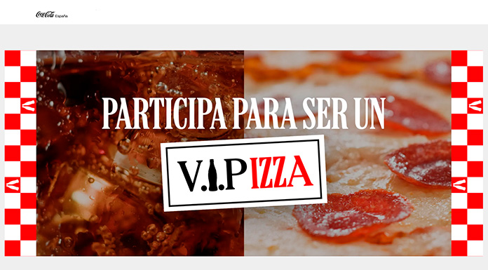Participa para ser un V.I.Pizza con Coca Cola
