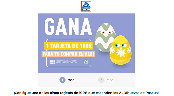 Consigue premios con AldiHuevos de Pascua