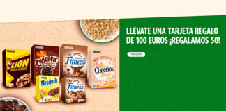 Nestlé regala tarjetas regalo Nestlé regala tarjetas regalo