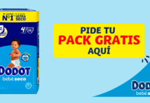 Pide tu pack gratis de Dodot Bebé Seco Pide tu pack gratis de Dodot Bebé Seco