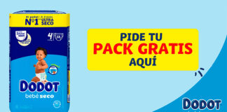 Pide tu pack gratis de Dodot Bebé Seco Pide tu pack gratis de Dodot Bebé Seco