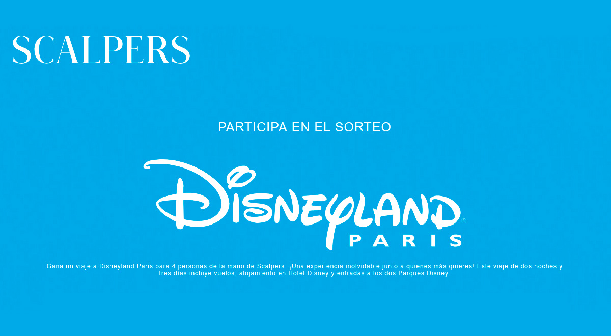 Sorteo de un viaje Disneyland Paris de Scalpers Video