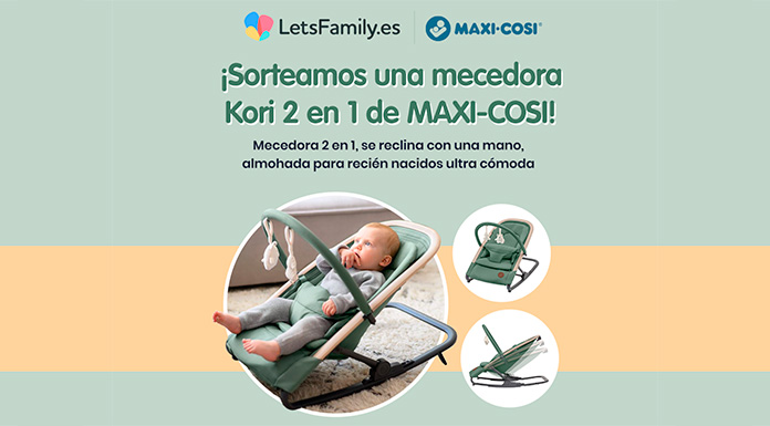 Sorteo de una mecedora Kori 2 en 1 de Maxi Cosi de Lets Family