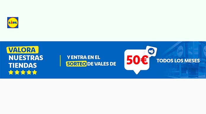 Sorteo de vales de Lidl