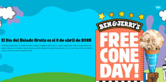 Día del helado gratis en Ben & Jerry’s Día del helado gratis en Ben & Jerry's