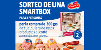 Sorteo de una Smartbox de Campofrío Sorteo de una Smartbox de Campofrío