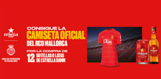 Consigue la Camiseta Oficial del RCD Mallorca con Estrella Damm Consigue la Camiseta Oficial del RCD Mallorca con Estrella Damm