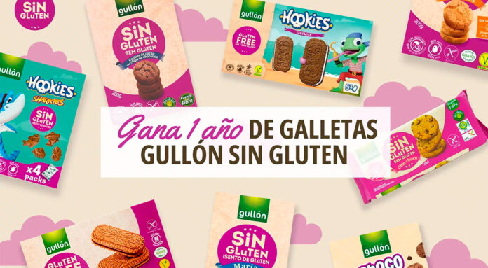 Gana 1 año de galletas Gullón Sin Gluten Gana 1 año de galletas Gullón Sin Gluten