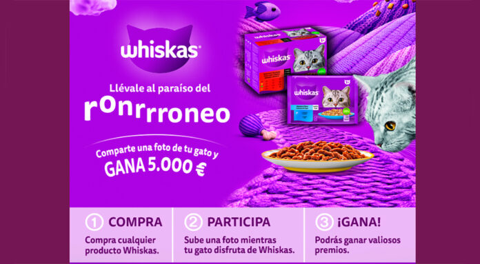 Gana un premio con Whiskas