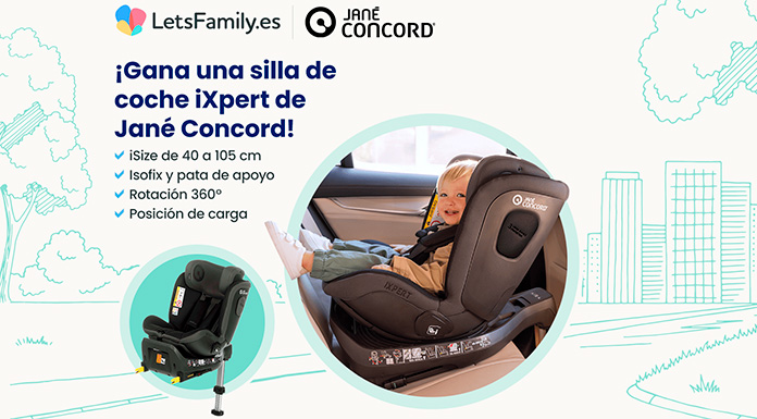 Gana una silla de coche iXpert de Jané Concord con Lets Family