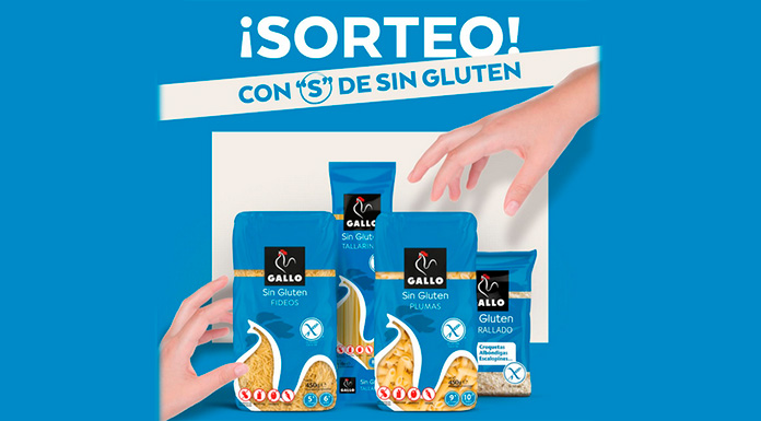 Sorteo de un año gratis de Pastas Gallo sin gluten