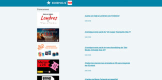 Concursos Kinepolis Concursos Kinepolis