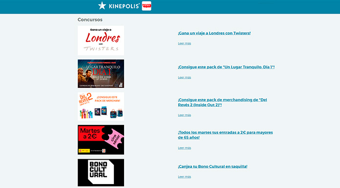 Concursos Kinepolis