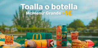 Consigue una toalla de McDonald’s con un McMenú + 1 € Consigue una toalla de McDonald’s con un McMenú + 1 €