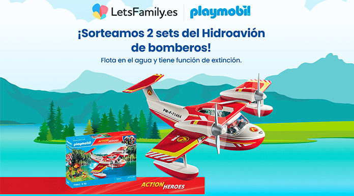 Lets Family sortea 2 sets del Hidroavión de Bomberos de Playmobil