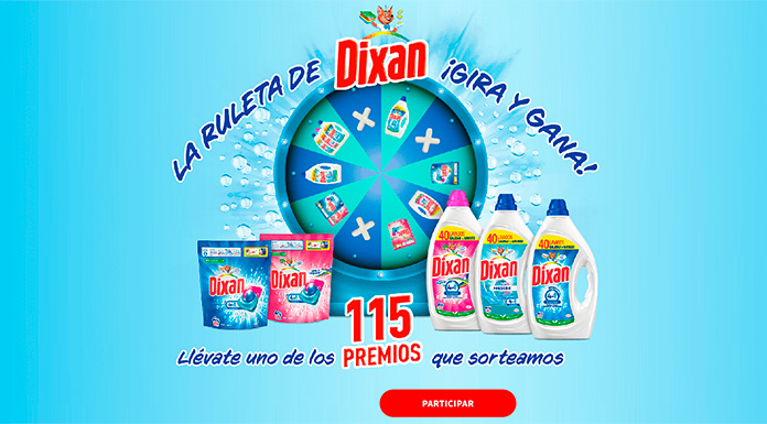 Consigue premios con Dixan
