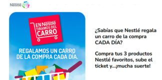 Nestlé regala un carro de la compra cada día Nestlé regala un carro de la compra cada día