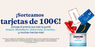Sorteo de tarjetas de Danone Sorteo de tarjetas de Danone