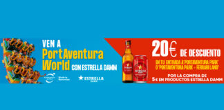 Ahorro en entradas de PortAventura con Estrella Damm Ahorro en entradas de PortAventura con Estrella Damm