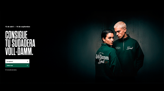 Consigue una sudadera Voll-Damm Consigue una sudadera Voll-Damm