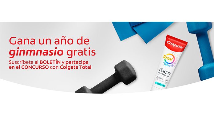 Gana un año de gimnasio gratis con Colgate