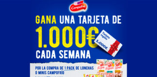 Gana una tarjeta de 1.000 euros con Campofrío Gana una tarjeta de 1.000 euros con Campofrío