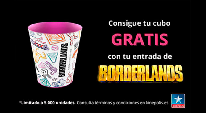 Llévate tu Cubo de Borderlands gratis con Kinepolis