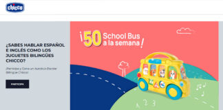 Gana un Autobús Escolar Bilingüe Chicco Gana un Autobús Escolar Bilingüe Chicco