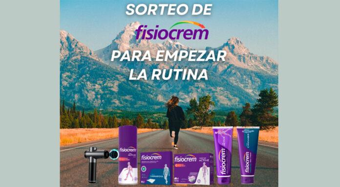 Gana un lote de productos Fisiocrem esta vuelta la rutina