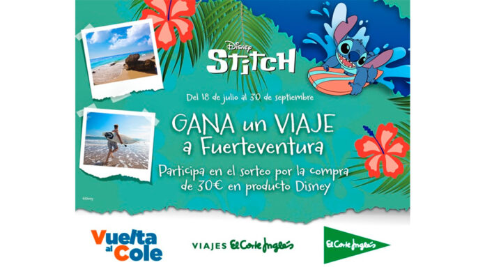 Sorteo Vuelta al cole de El Corte Inglés
