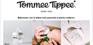 Biberón de Tomme Tippee gratis Biberón de Tomme Tippee gratis