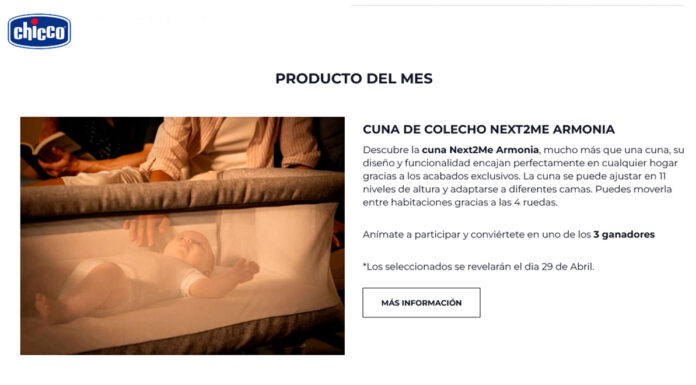 Conviértete en colaborador Chicco