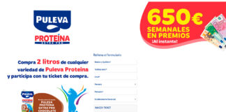 Gana premios semanales con Puleva Proteína Gana premios semanales con Puleva Proteína