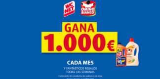 Gana regalos con WC Net y Omino Bianco Gana regalos con WC Net y Omino Bianco