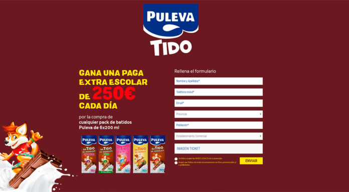Gana una paga extraescolar con Puleva