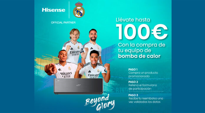 Llévate hasta 100 euros con bomba de calor Hisense