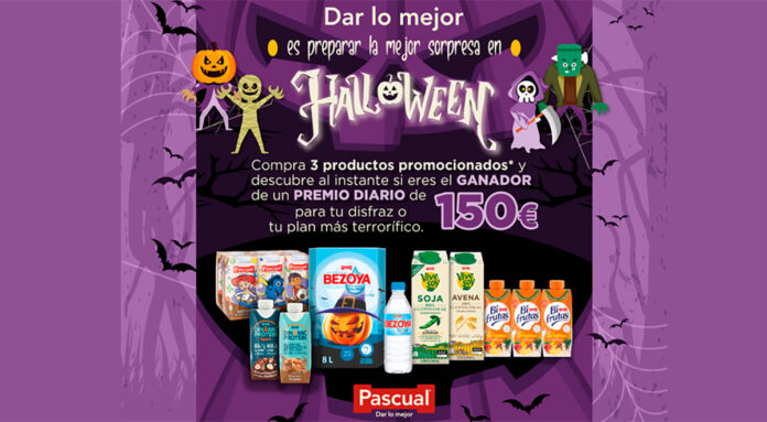 Premio diario Halloween con Pascual