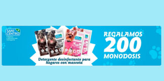 Regalan monodosis detergente mascotas Sanicentro Regalan monodosis detergente mascotas Sanicentro