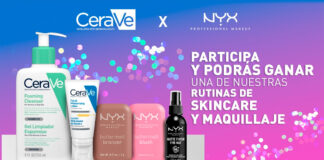 Sorteo de rutina de Cerave y Nyx Sorteo de rutina de Cerave y Nyx