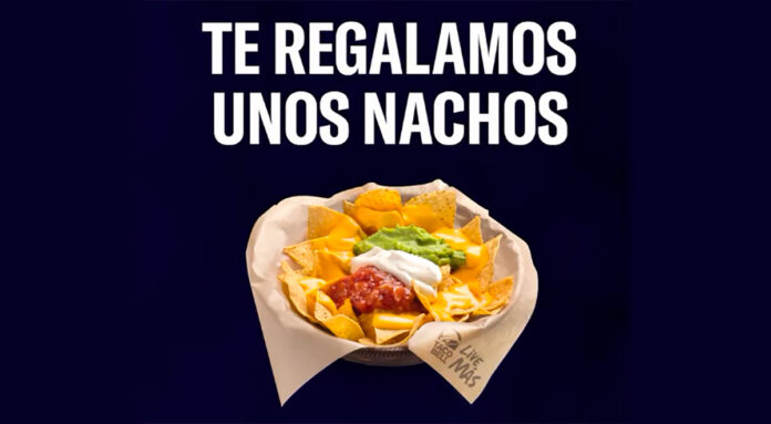 Taco Bell regala Nachos Supreme