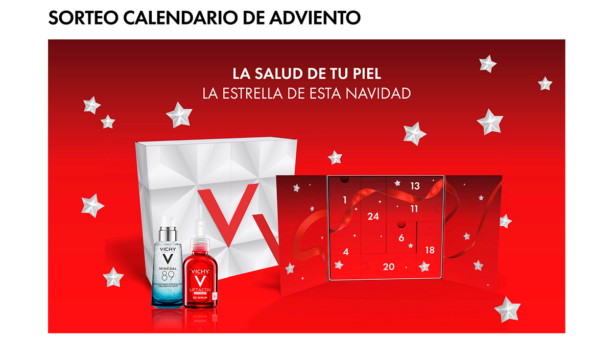 Calendario de Adviento Vichy