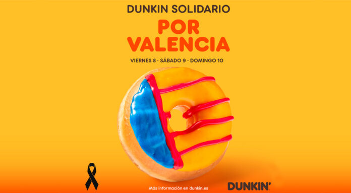 Dunkin solidario por Valencia