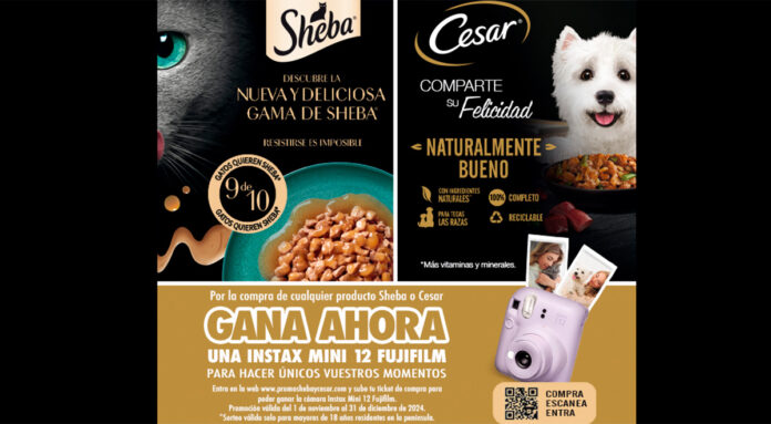 Gana con Sheba y Cesar