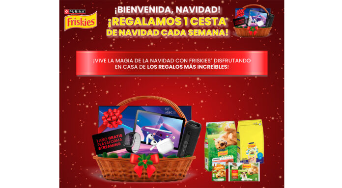 Gana una cesta de Navidad con Friskies Gana una cesta de Navidad con Friskies