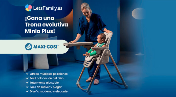 Sorteo de una trona evolutiva Minla Plus de Lets Family
