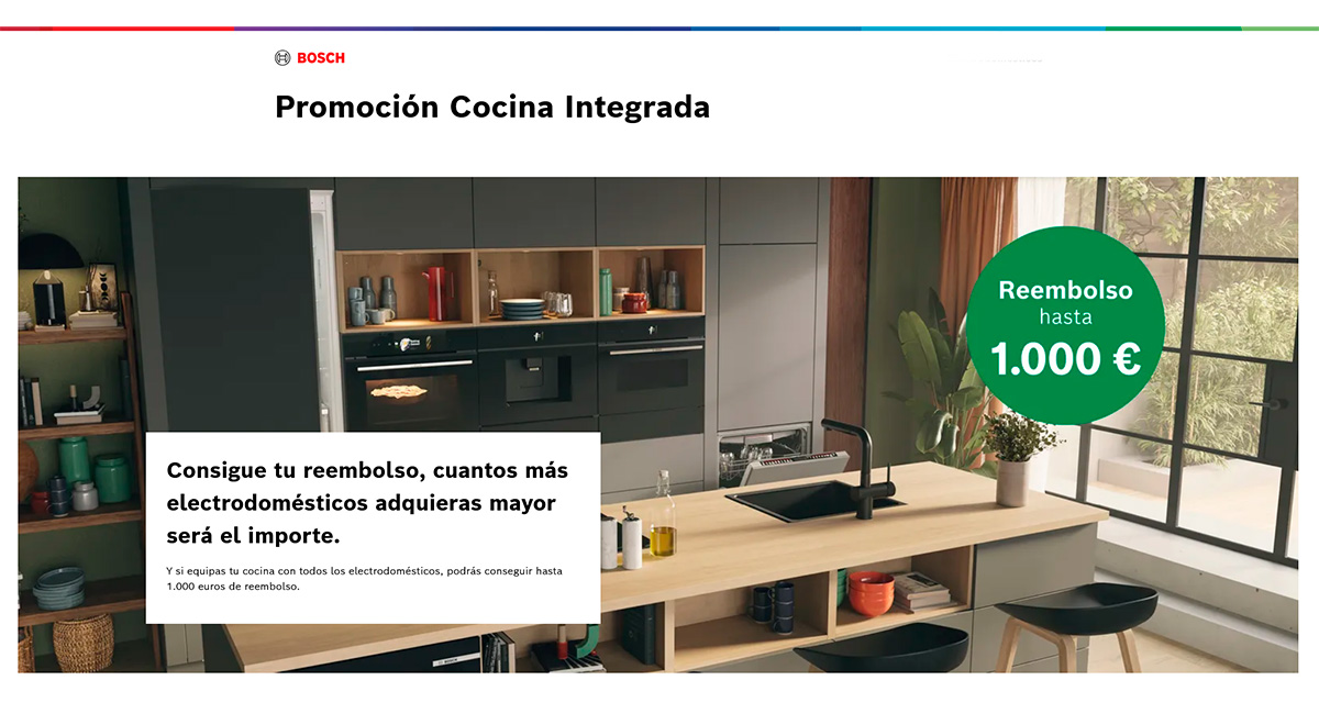 Consigue un reembolso con Bosch