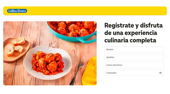 Gana con la Comunidad de Gallina Blanca Gana con la Comunidad de Gallina Blanca