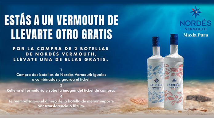 Llévate una botella gratis de Nordés Llévate una botella gratis de Nordés